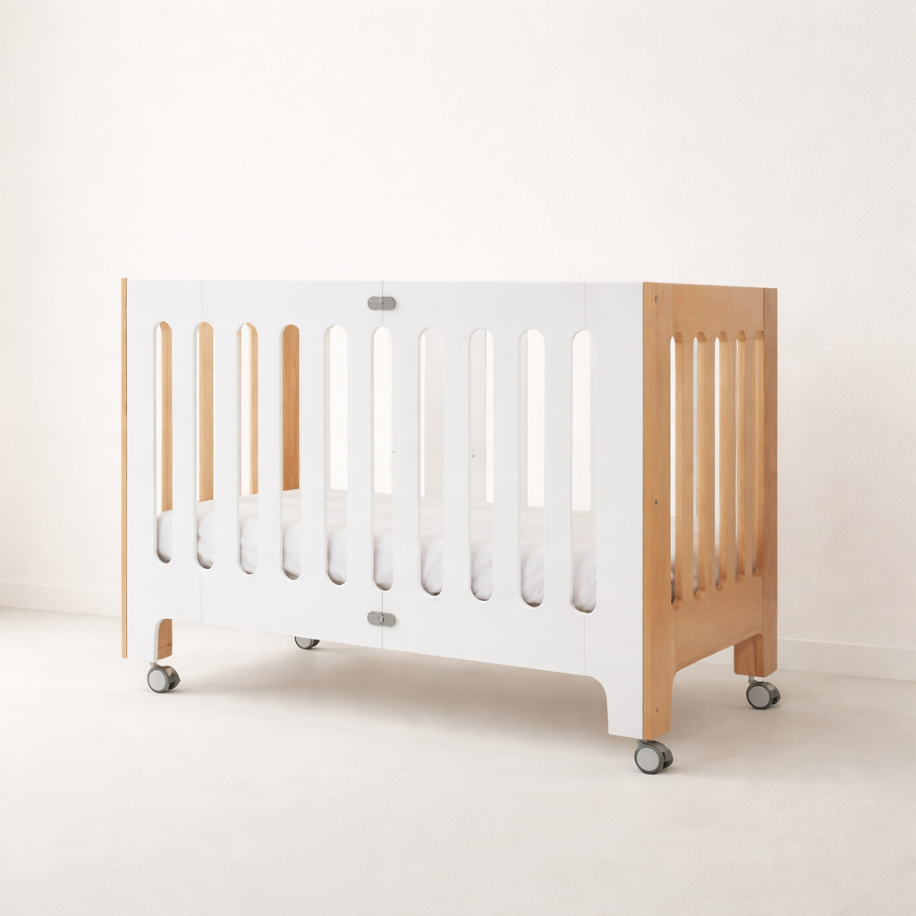 Детская складная кроватка